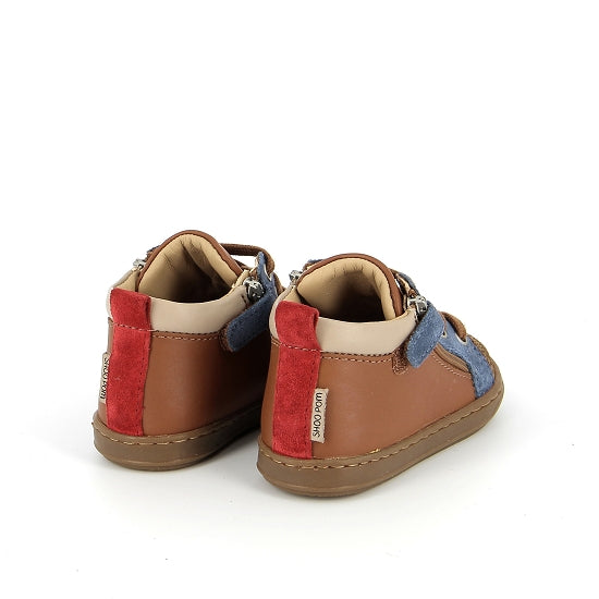BOUBA BI ZIP NAPPA DK CAMEL