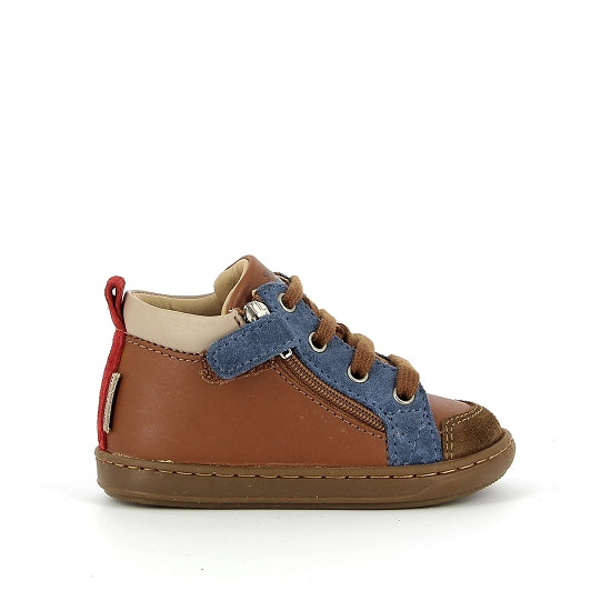 BOUBA BI ZIP NAPPA DK CAMEL