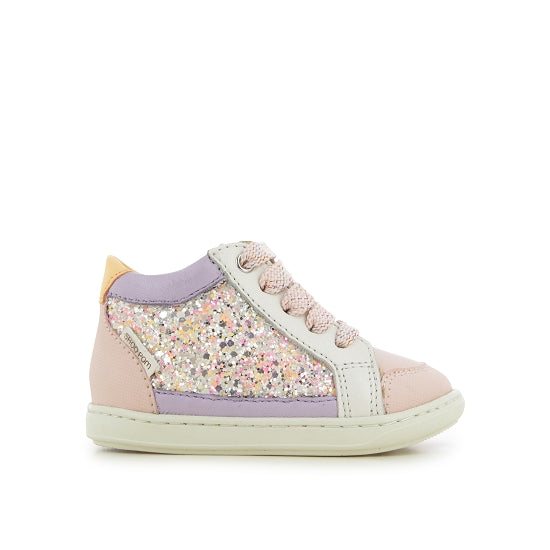 BOUBA CONNECT NAPPA-GLITTER PINK