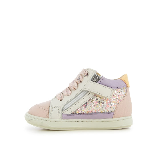 BOUBA CONNECT NAPPA-GLITTER PINK
