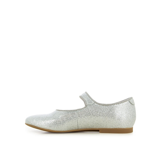 DAISY BABY GLITTER LISSE ARGENT