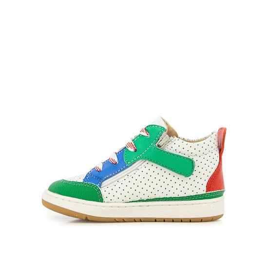 FIFOU IN JOG WHITE/GREEN