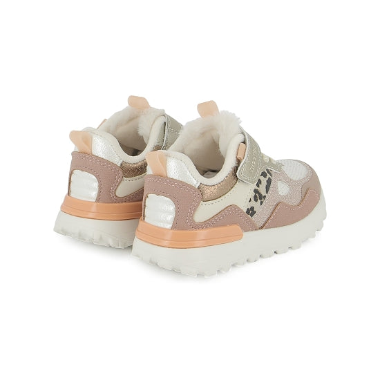 JOGGY SCRATCH NYLON-FUR LEO-PLATINE-OLD PINK