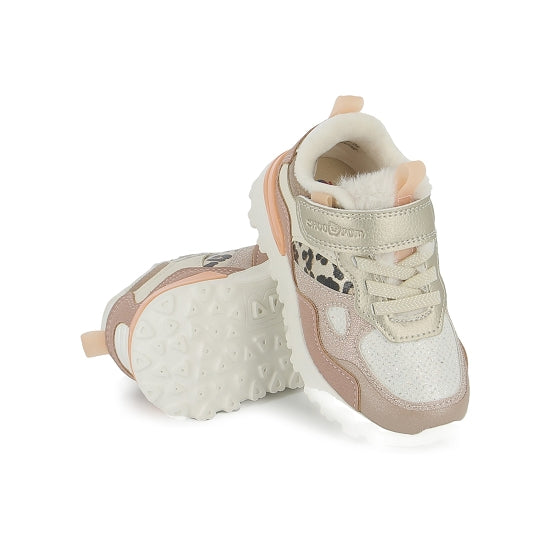 JOGGY SCRATCH NYLON-FUR LEO-PLATINE-OLD PINK