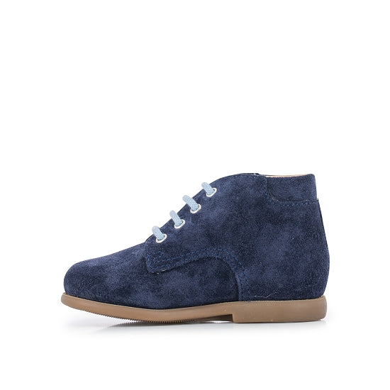 NIOUPI DERBY VELOURS MARINE
