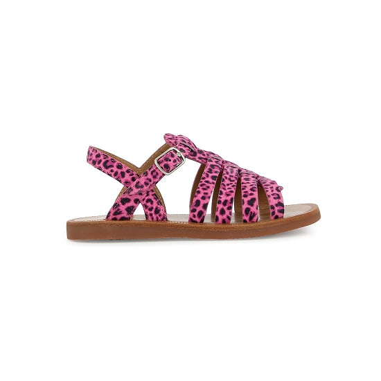 PLAGETTE STRAP MINI LEO(FUSHIA)