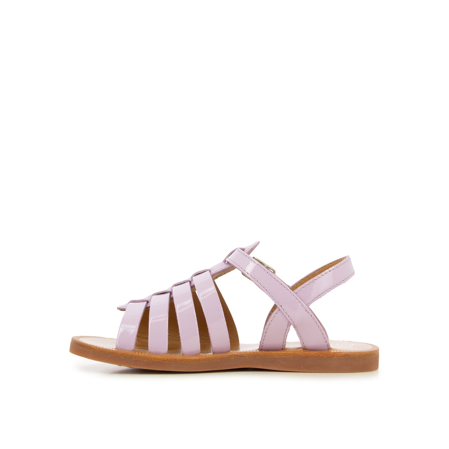 PLAGETTE STRAP VERNIS PARME