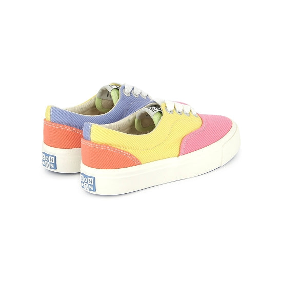 SKATE LACE CANVAS (MULTI CANDY PINK)