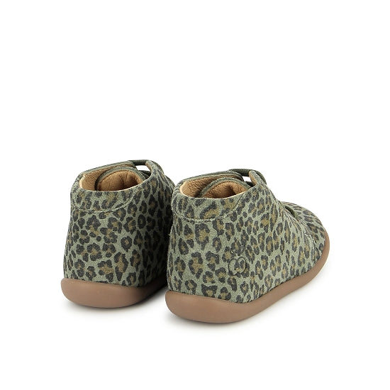 STAND-UP BOTTINE LEO HEDGE GREEN