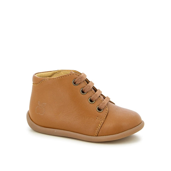 STAND UP BOTTINE NAPPA CAMEL