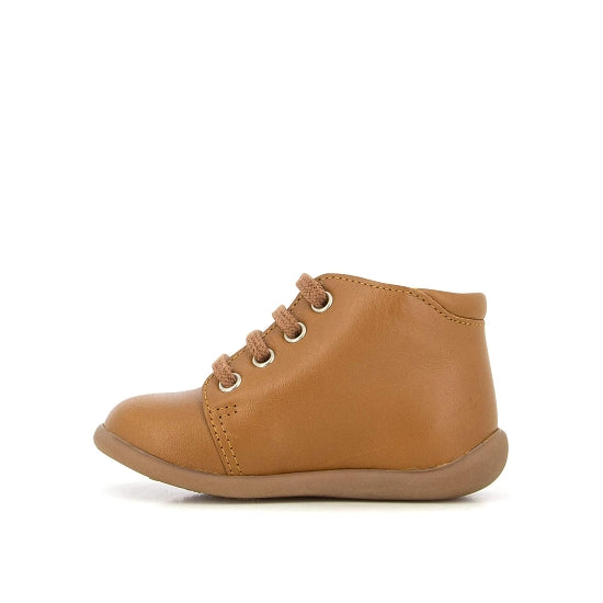 STAND UP BOTTINE NAPPA CAMEL