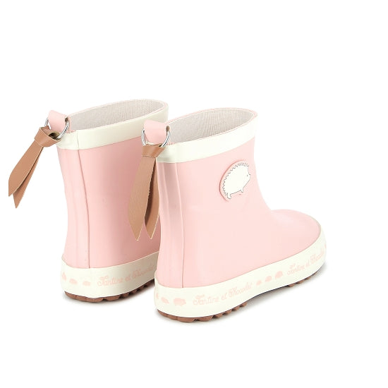 TC WELLY PATCH CAOUTCHOUC PINK