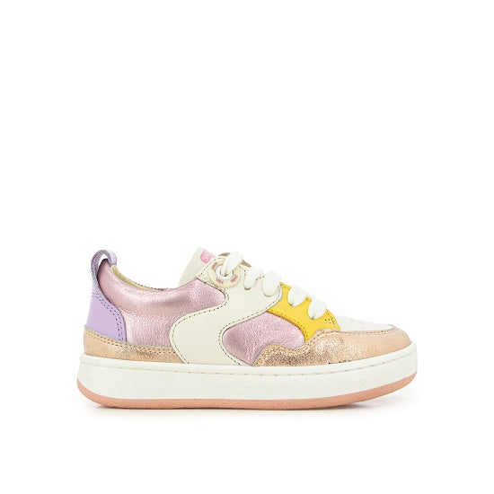 TEAMS NEW LACE SILVER/PINK/SUN