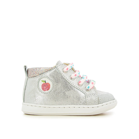 BOUBA ALPHABET DUST WHITE SILVER