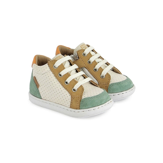 BOUBA ZIP BOX NAPPA VELOURS(CRAIE THYM)