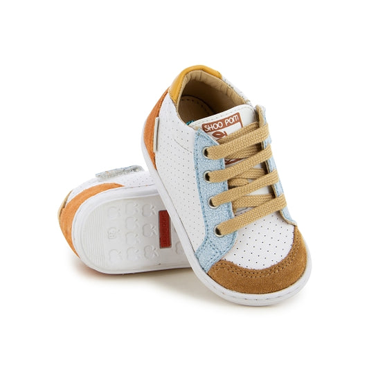 BOUBA ZIP BOX NAPPA WHITE CAMEL