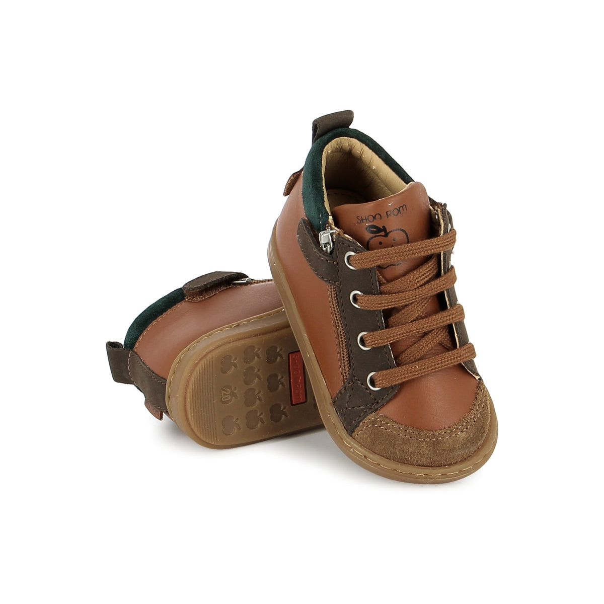 BOUBA BI ZIP NAPPA-NUBUCK(CAMEL)