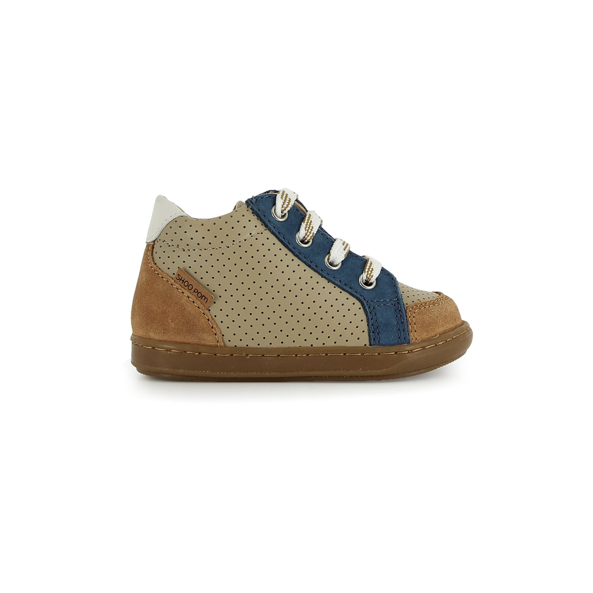 BOUBA ZIP BOX NAPPA(MASTIC-BLUE)