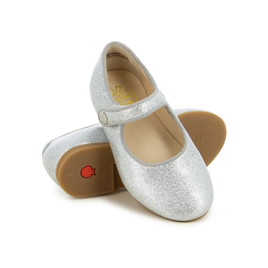 DAISY BABY GLITTER LISSE ARGENT