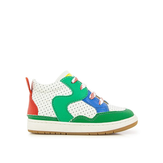 FIFOU IN JOG WHITE/GREEN