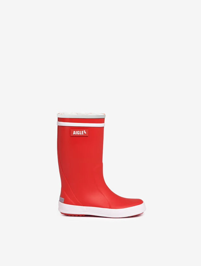 AIGLE RAINBOOTS RED