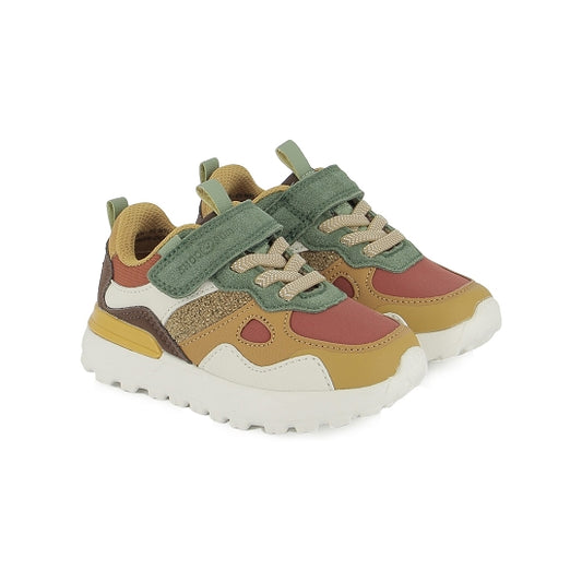 JOGGY SCRATCH NYLON FOX-GREEN-OCRE