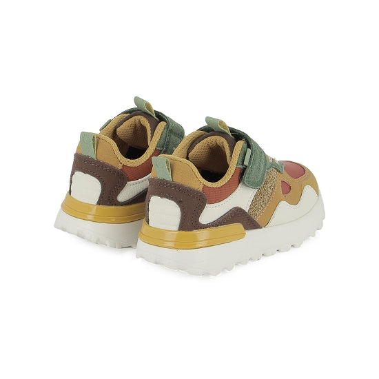 JOGGY SCRATCH NYLON FOX-GREEN-OCRE