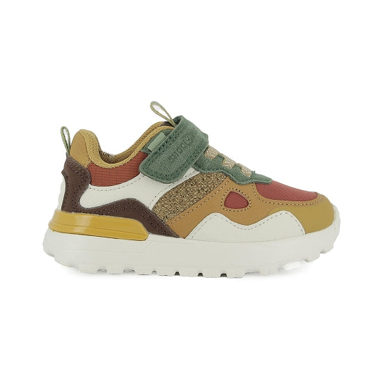JOGGY SCRATCH NYLON FOX-GREEN-OCRE