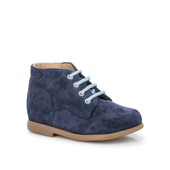 NIOUPI DERBY VELOURS MARINE
