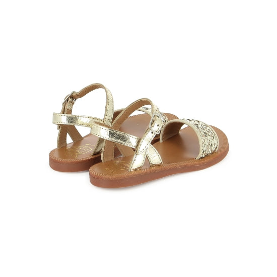 PLAGETTE BUCKLE TAO LAM-GLI(PLATINE-OR)