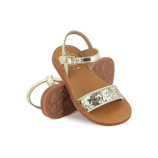 PLAGETTE BUCKLE TAO LAM-GLI(PLATINE-OR)