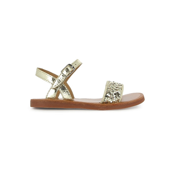 PLAGETTE BUCKLE TAO LAM-GLI(PLATINE-OR)