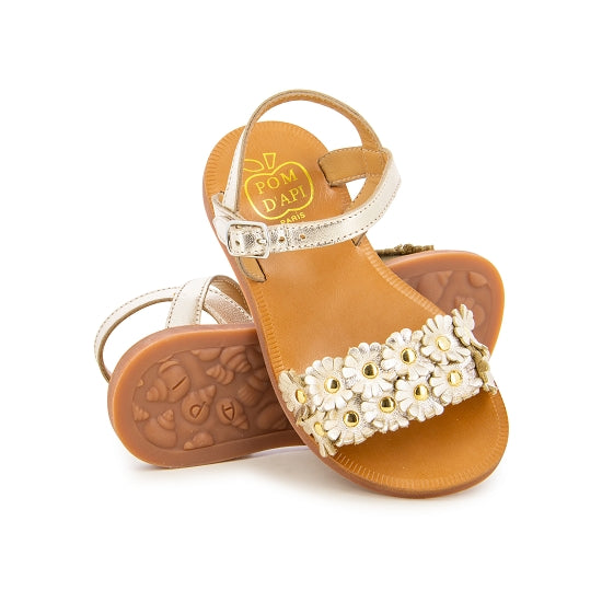 PLAGETTE MULTI FLO LAMINATO PLATINE