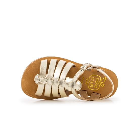 PLAGETTE STRAP LAMINATO PLATINE