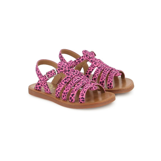 PLAGETTE STRAP MINI LEO(FUSHIA)