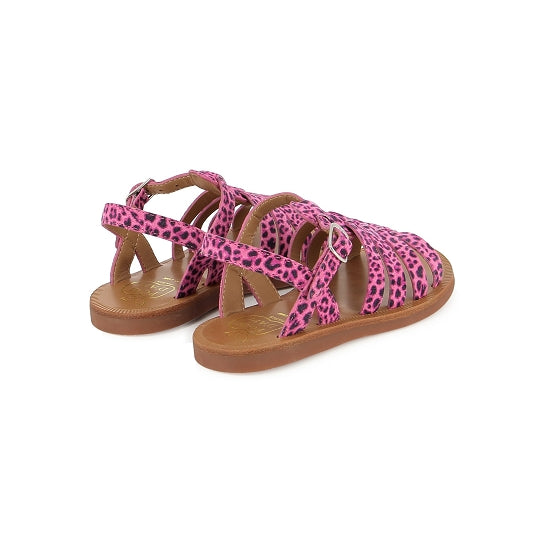 PLAGETTE STRAP MINI LEO(FUSHIA)