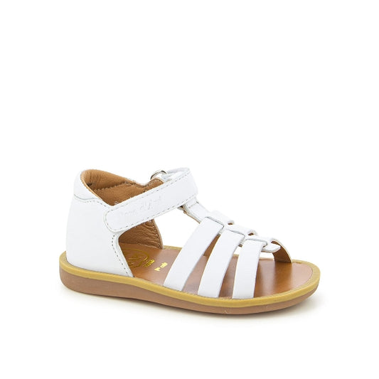 POPPY STRAP NAPPA BLANC