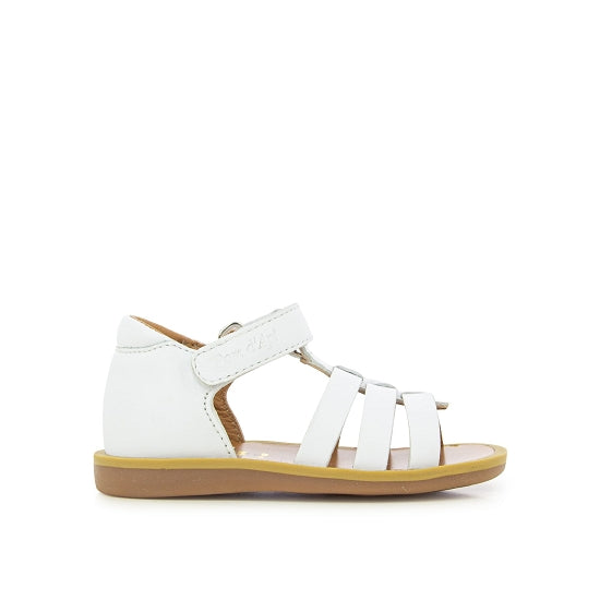 POPPY STRAP NAPPA BLANC