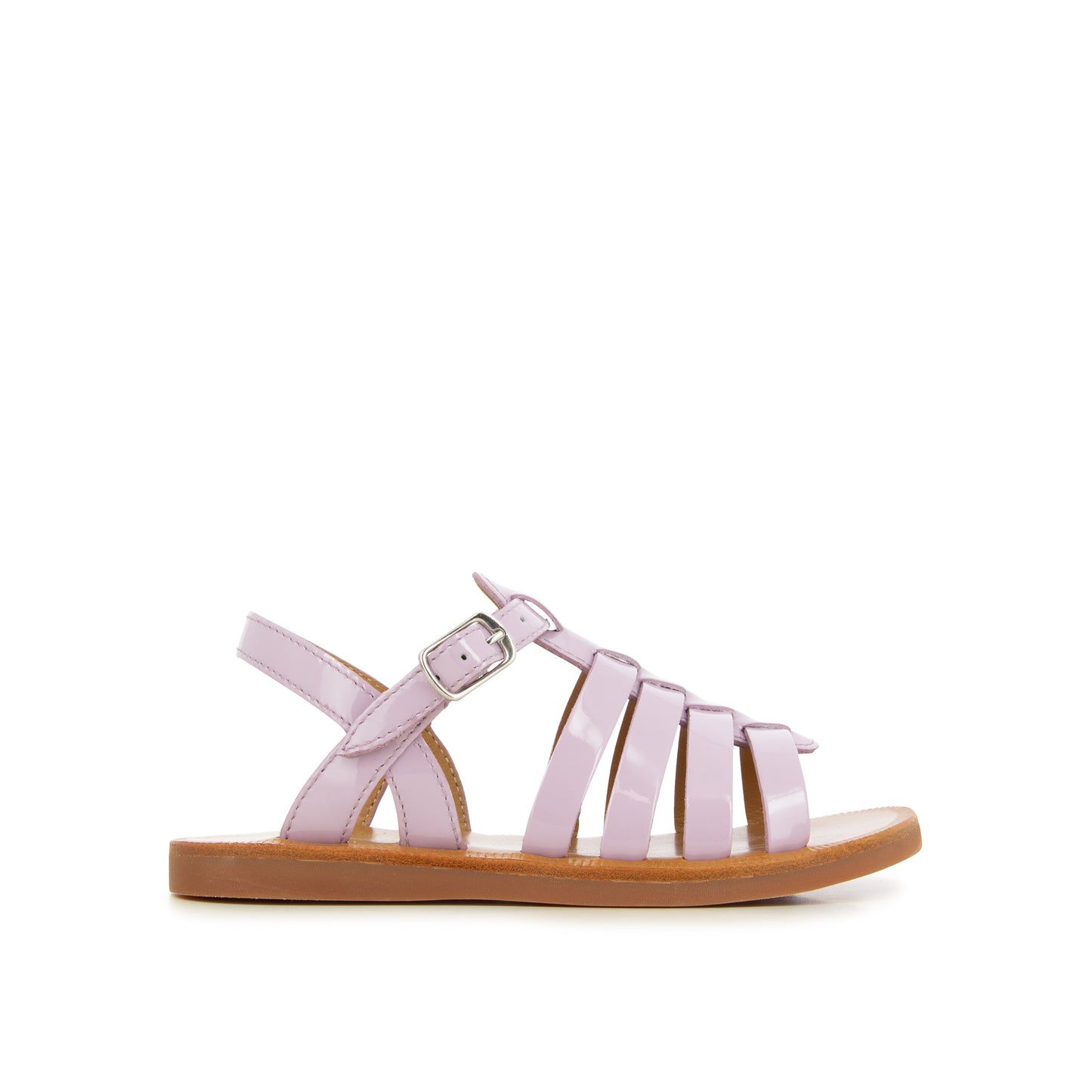 PLAGETTE STRAP VERNIS PARME