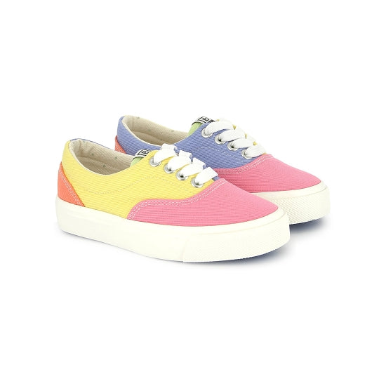 SKATE LACE CANVAS (MULTI CANDY PINK)