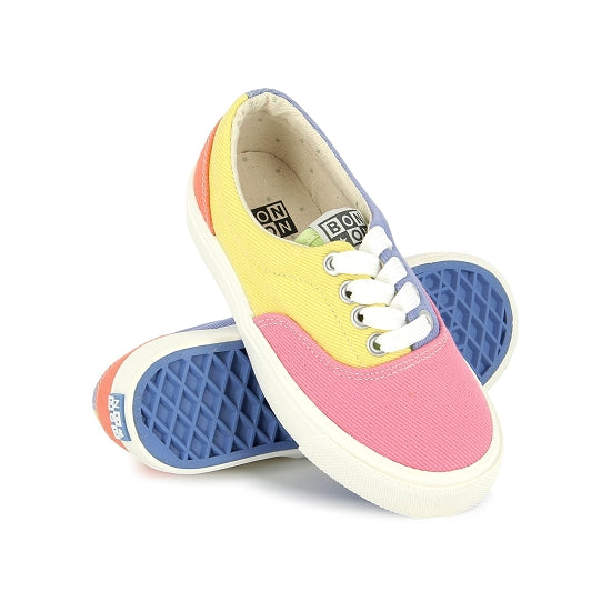 SKATE LACE CANVAS (MULTI CANDY PINK)