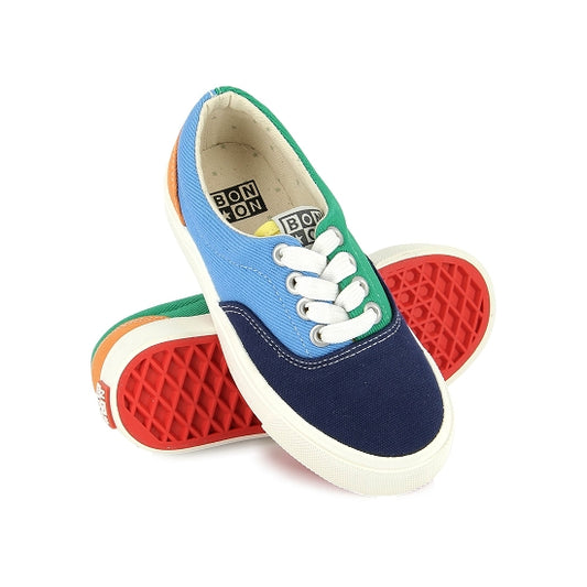 SKATE LACE CANVAS(MULTI JEANS)