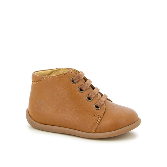 STAND UP BOTTINE NAPPA CAMEL