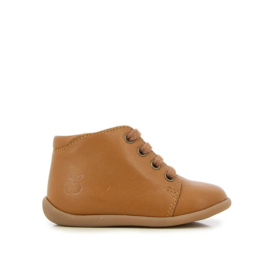 STAND UP BOTTINE NAPPA CAMEL
