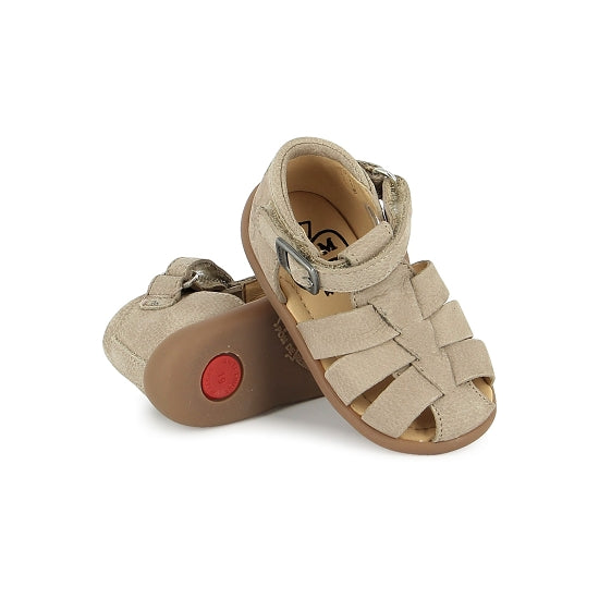 STAND-UP PAPY NUBUCK BEIGE