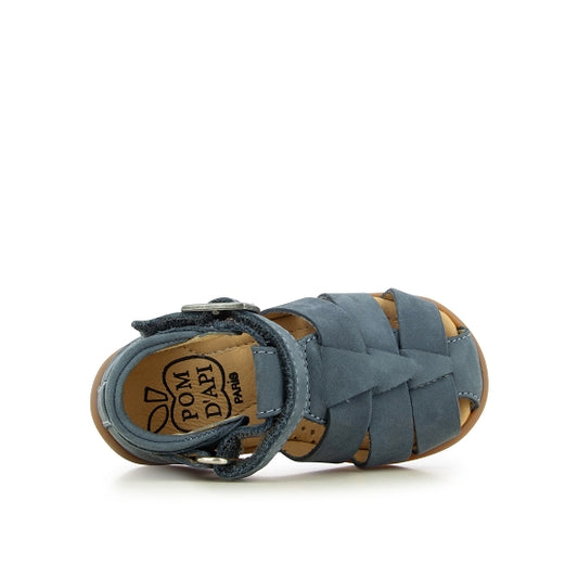 STAND UP PAPY NUBUCK BLUE