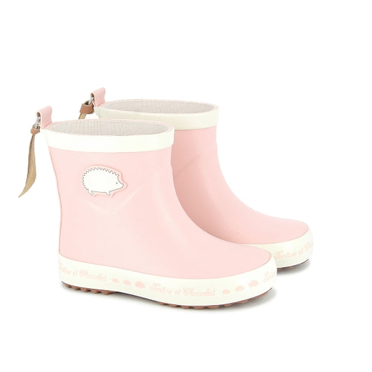 TC WELLY PATCH CAOUTCHOUC PINK