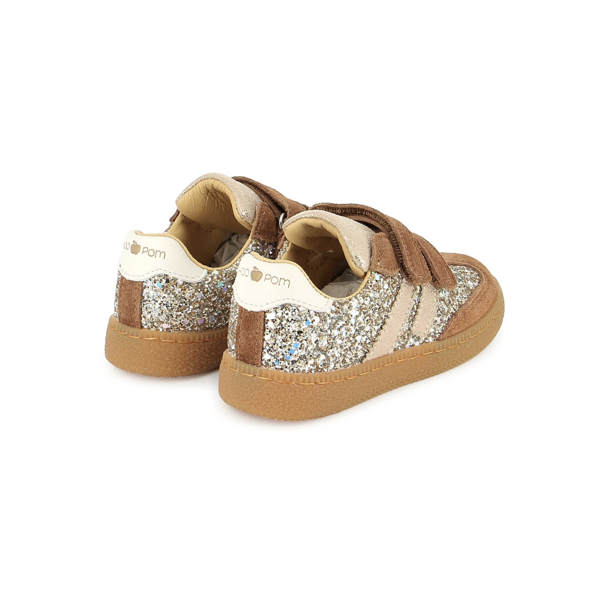 YUZU LO SCRATCH VELOURS(BROWN-PLATINE)